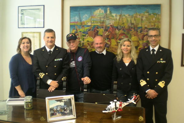 Ric O'Barry meeting with government officials