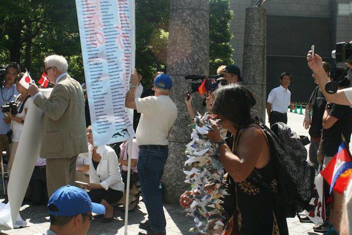 2010 Petition Delivery US Embassy Tokyo Dolphin Project Protests Taiji Dolphin Hunt